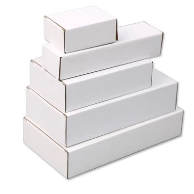 OEM белые гофрированные картоны для обуви