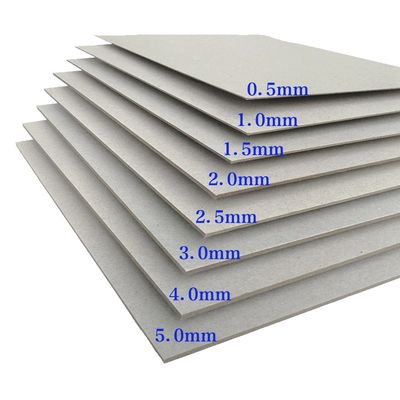 Двойные серые картонные листы 250G 300G 350G 500G 1000G 1300G серые картоны
