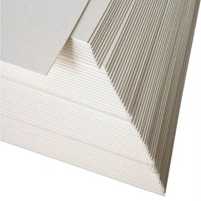 Односторонне покрытая картон из слоновой кости 170Gsm-400Gsm Белая картонная бумага FBB для химических целей