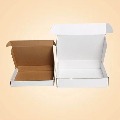 OEM жесткая бумажная гофрированная картонная коробка с крышками для упаковки подарков